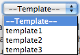 select a template