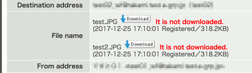 the distribution file download check